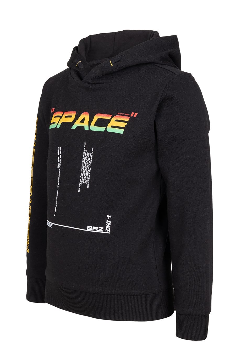 BRZ Kids Space Baskılı Erkek Çocuk Kapüşonlu Sweatshirt