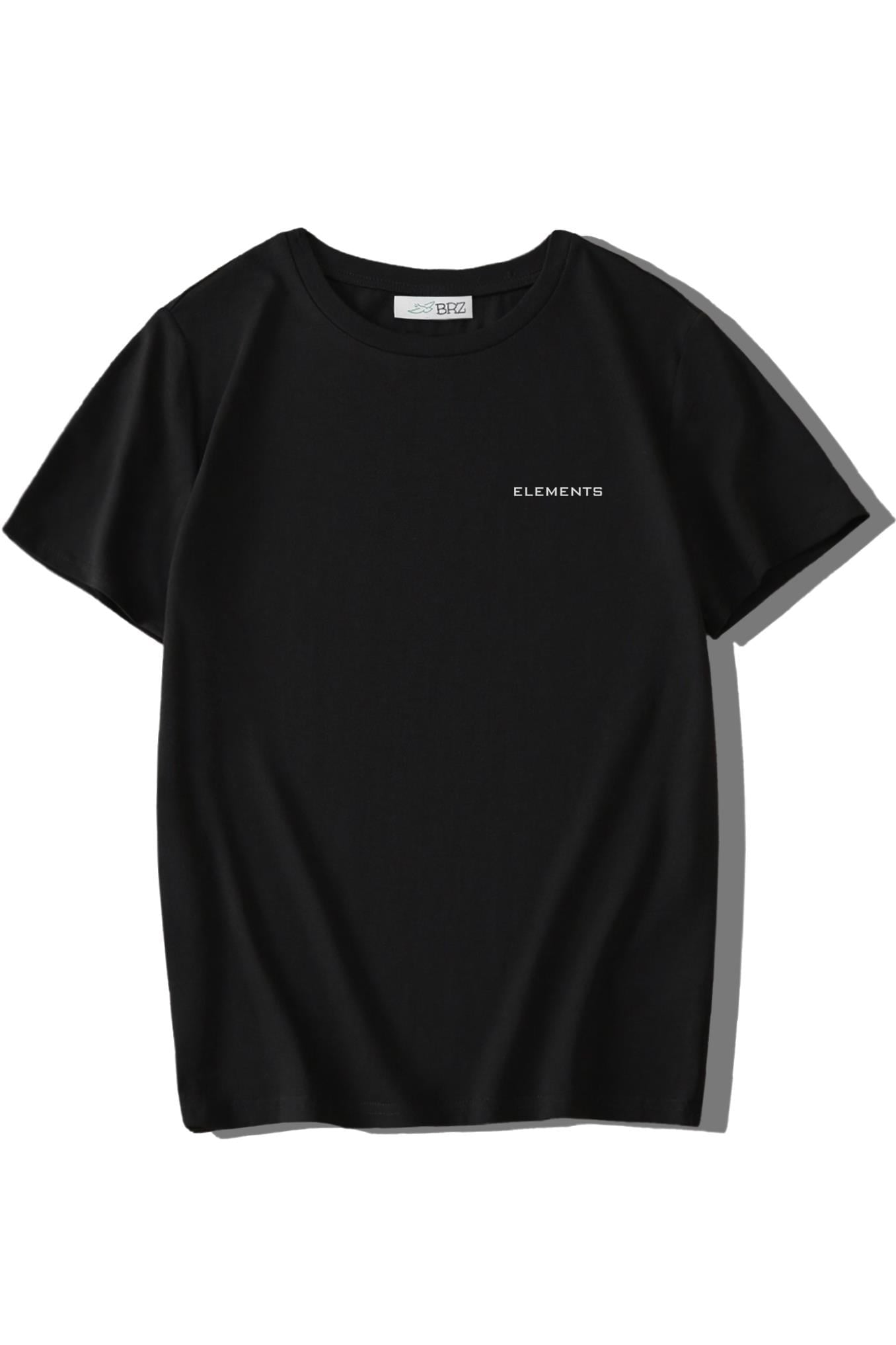 BRZ Kids Unisex Çocuk Agumon T-shirt Siyah