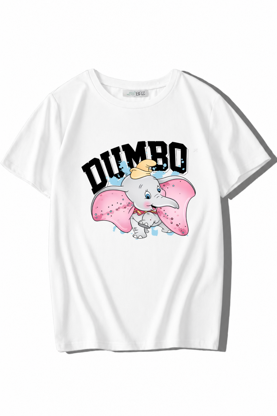 BRZ Kids Unisex Çocuk Dumbo T-shirt Beyaz