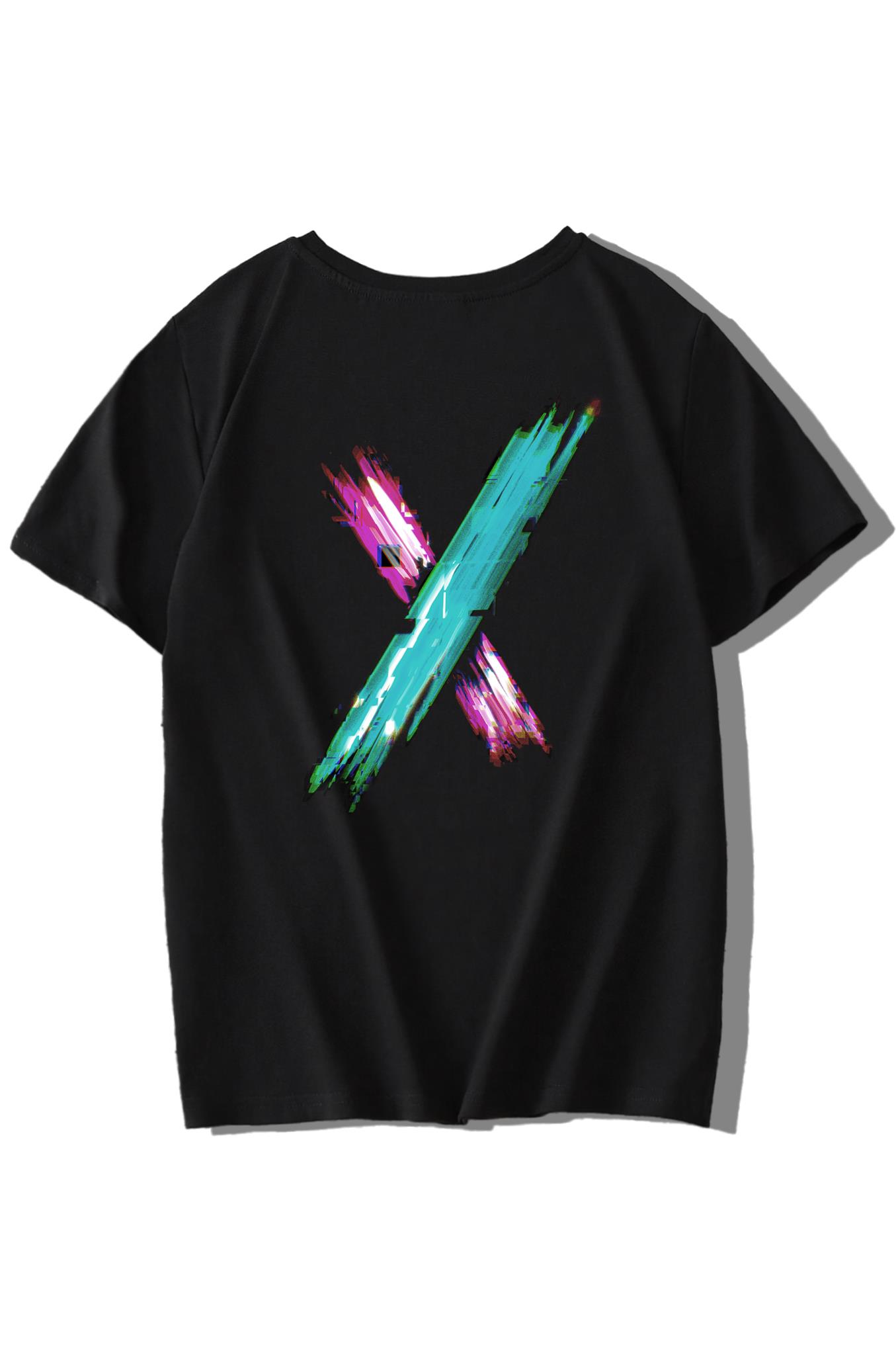 BRZ Kids Unisex Çocuk Electric X Logo T-shirt