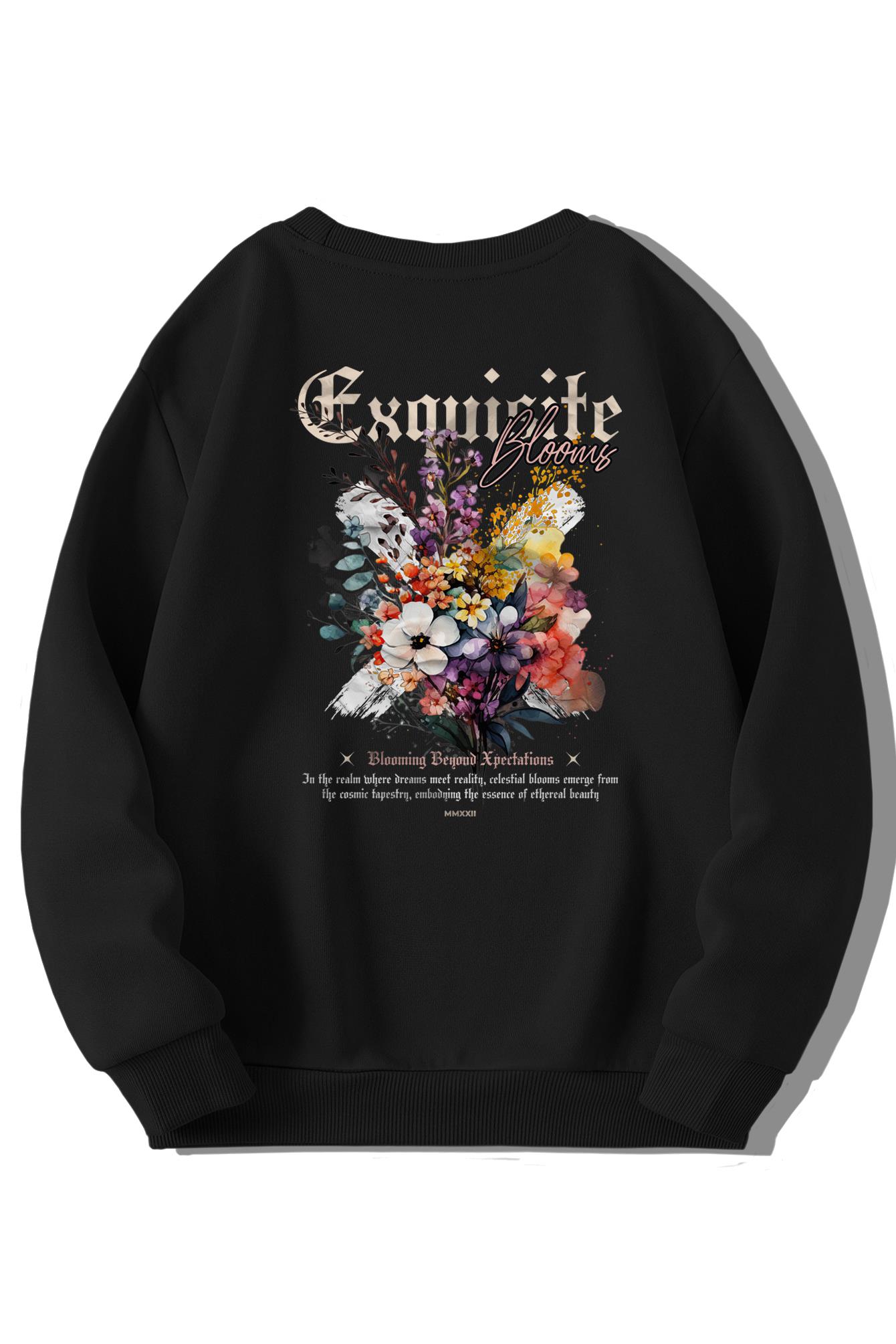 BRZ Kids Unisex Çocuk Exquisite Blooms Sweatshirt
