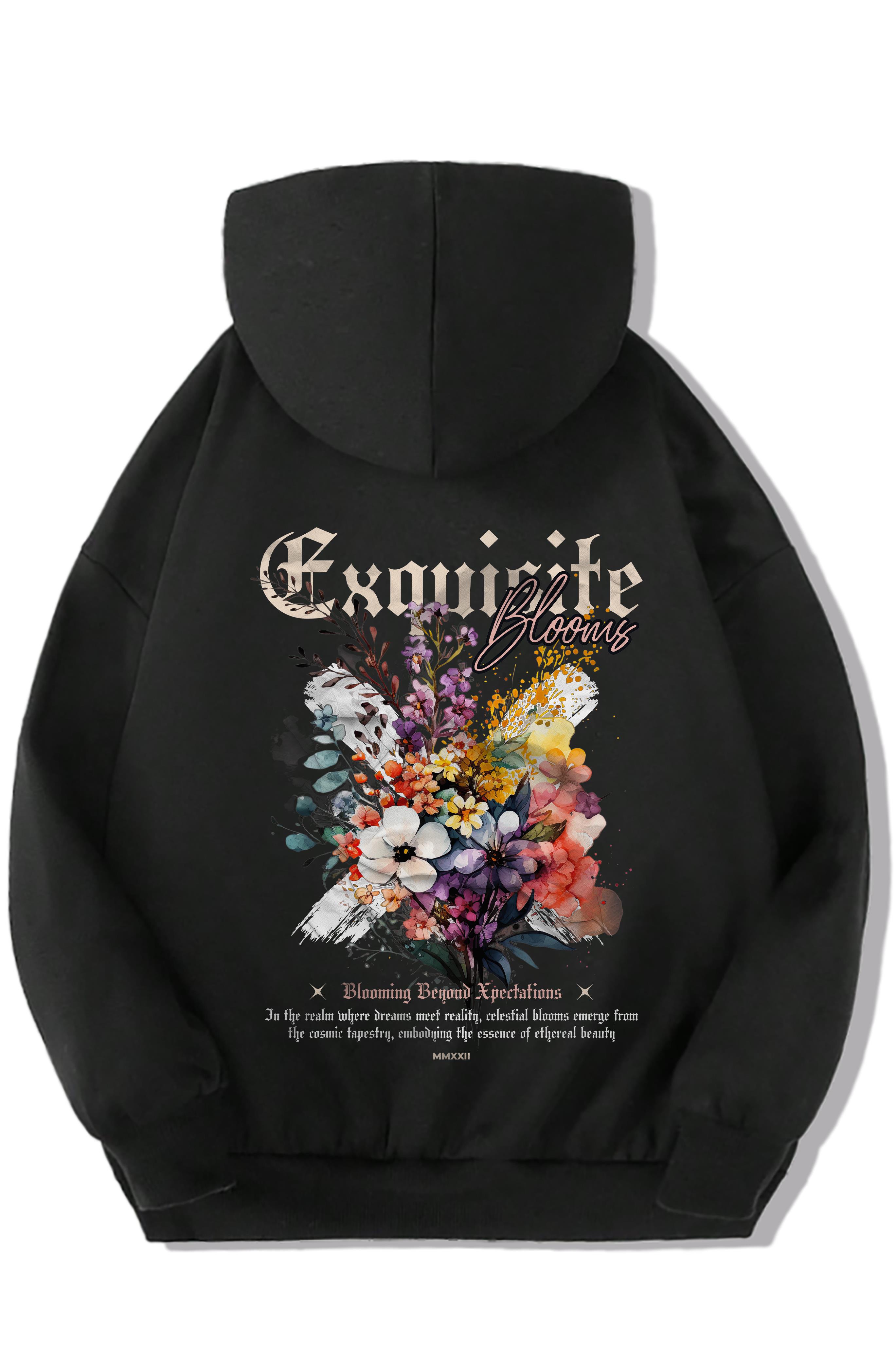 BRZ Kids Unisex Çocuk Exquisite Blooms Hoodie