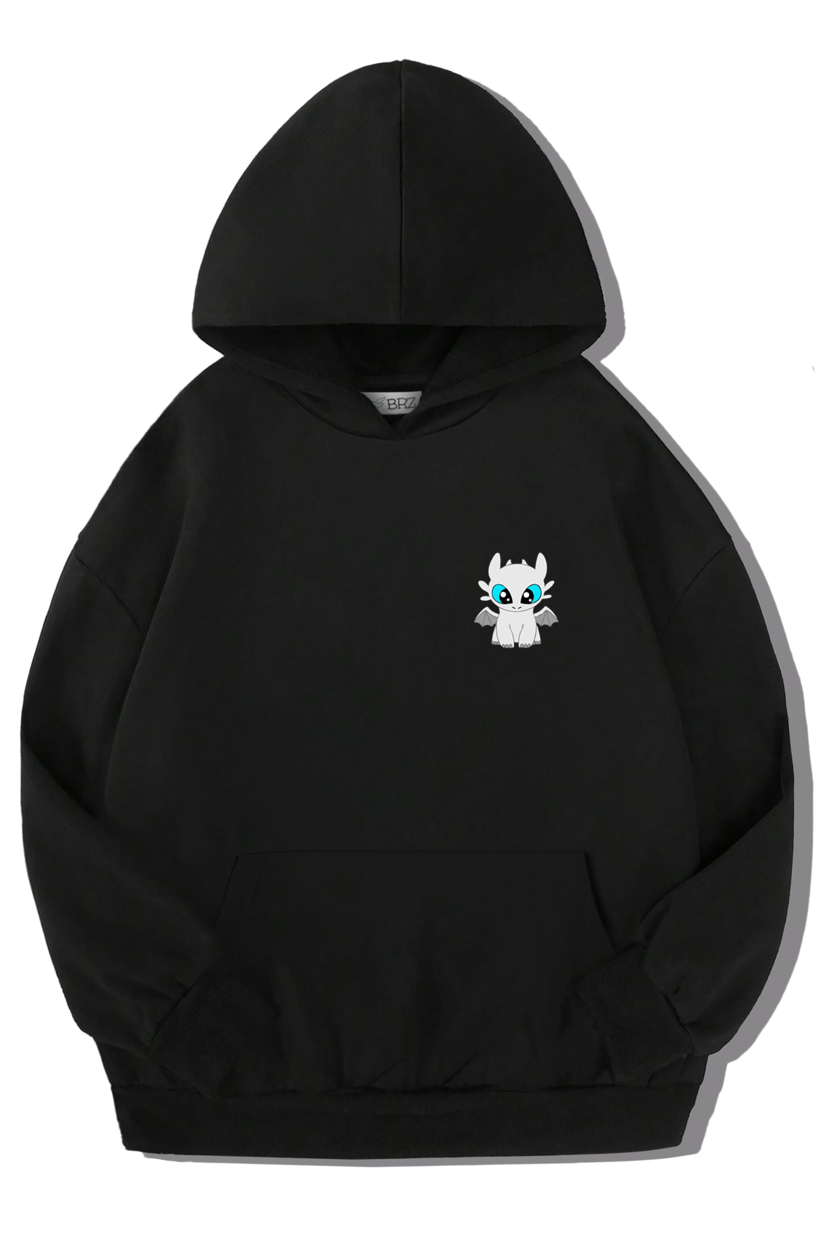 BRZ Kids Unisex Çocuk Light Fury Ejderhanı Nasıl Eğitirsin Hoodie