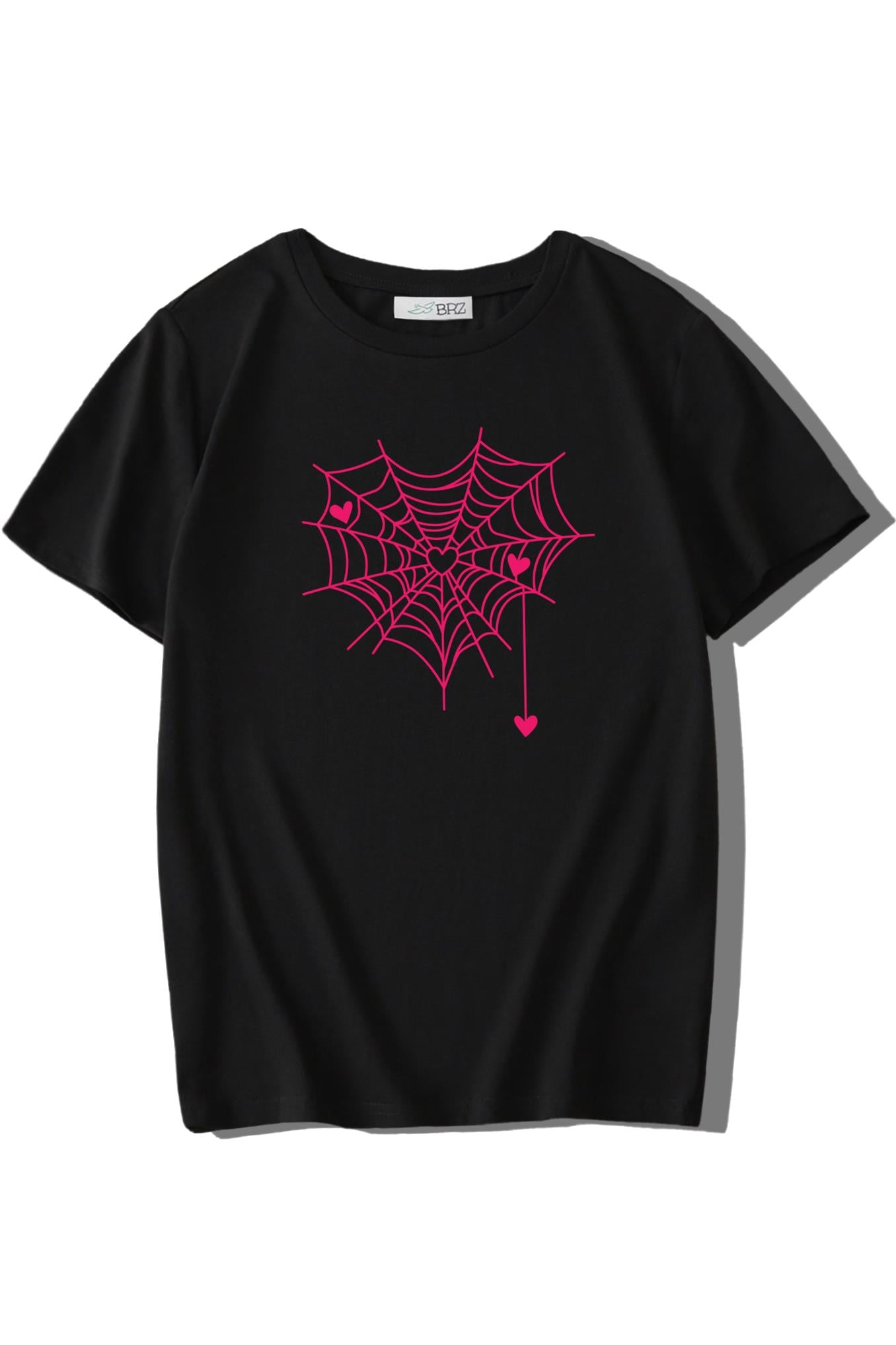 BRZ Kids Unisex Çocuk Love Spider T-shirt
