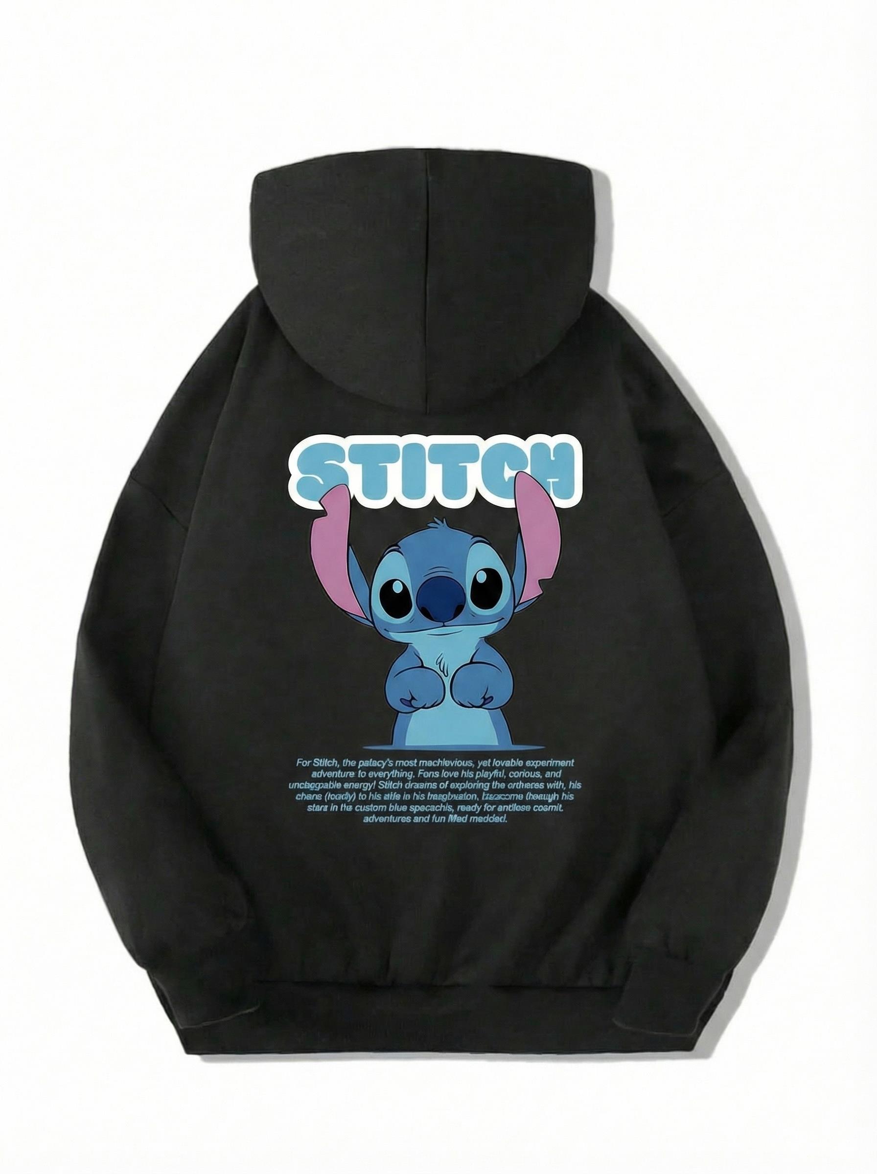 BRZ Kids Unisex Çocuk Stitch Hoodie 