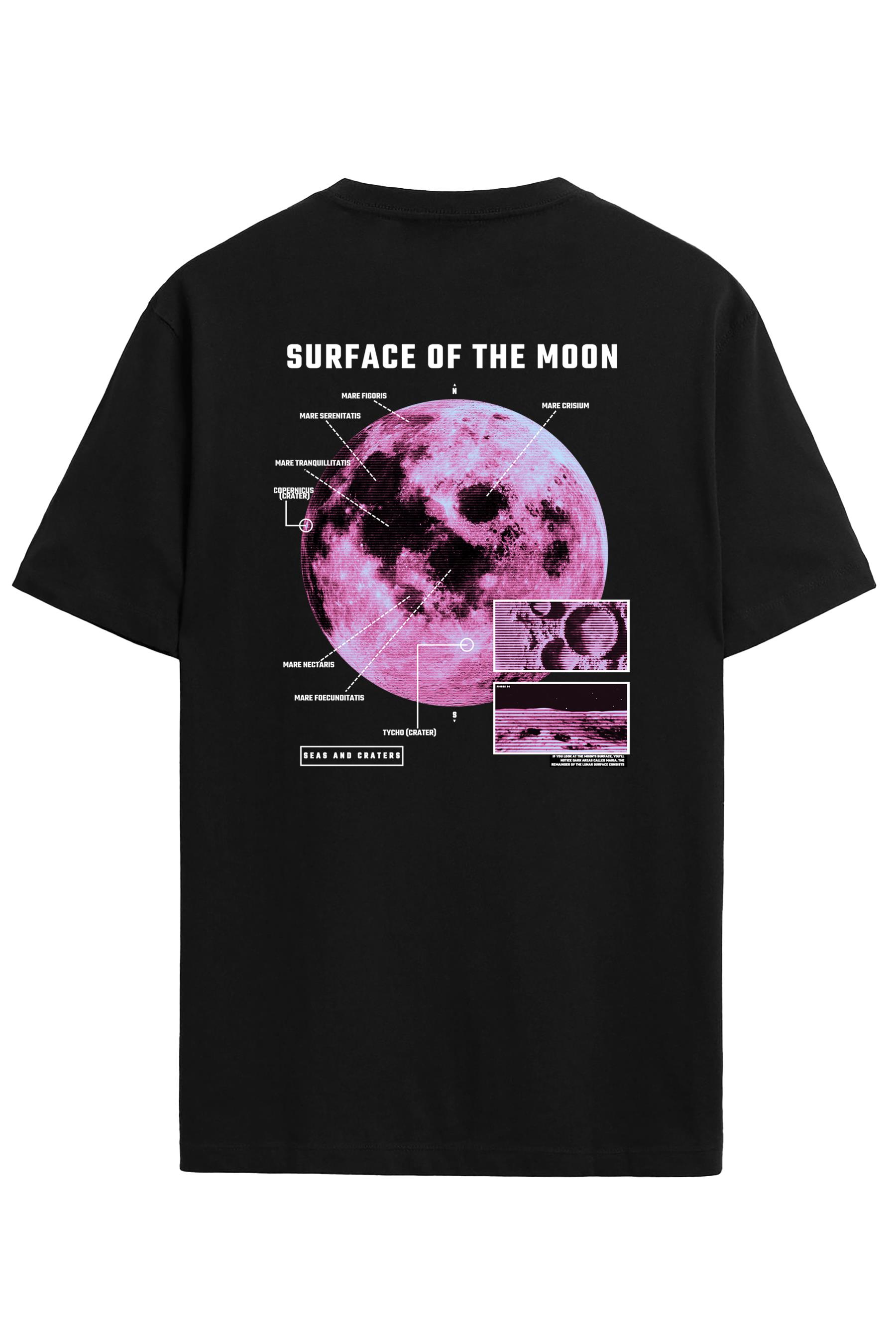 BRZ Kids Unisex Çocuk Surface On The Moon T-shirt