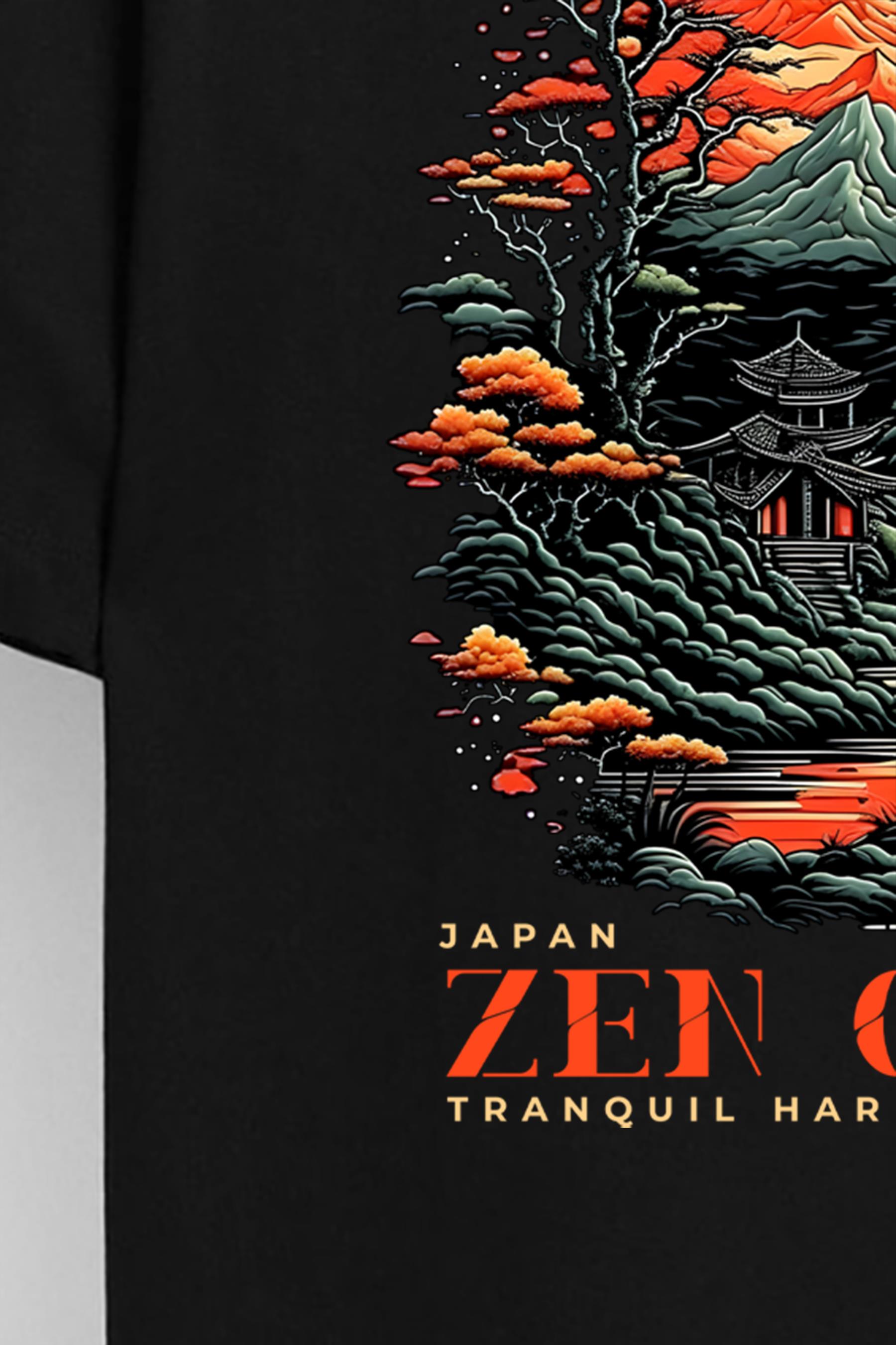 BRZ Kids Unisex Çocuk Zen Garden T-shirt