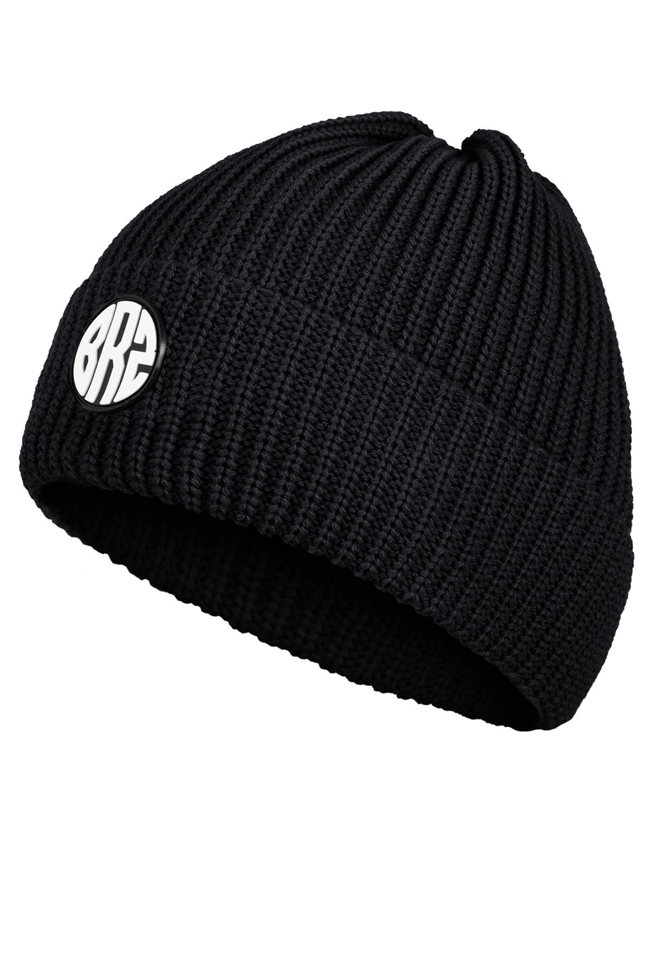 Brz Kids Unisex Kalın Örgülü Siyah Atkı Bere Takımı