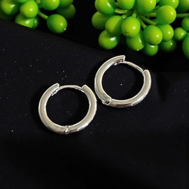 BRZ Collection 3lü Gümüş Halka Küpe Seti – Taşlı, Desenli ve Minimal Hoops