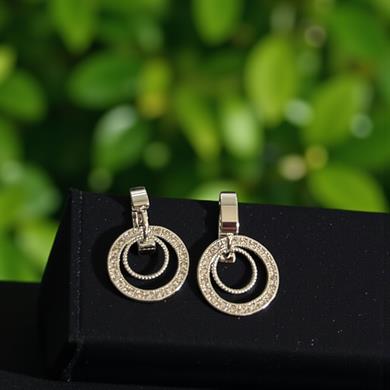 BRZ Collection 3lü Gümüş Halka Küpe Seti – Koruma, Şans ve Enerji Sembolü