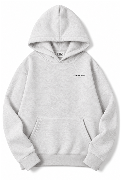 BRZ Collection Unisex Oversize Redbull RB19 Hoodie (AÇIK GRİ)