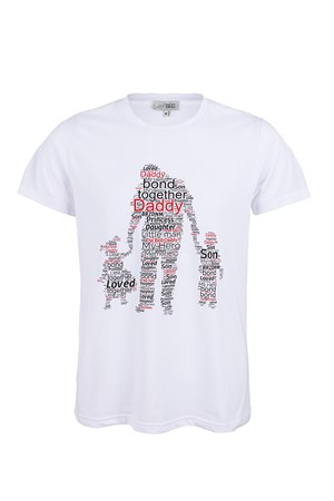 BRZ Collection Babalar Gününe Özel Tasarım Kısa Kollu T-shirt