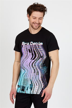 BRZ Collection Baskılı Erkek T-shirt