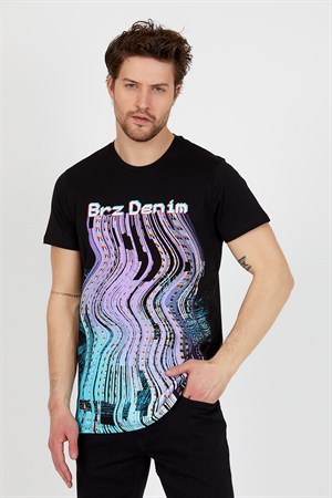 BRZ Collection Baskılı Erkek T-shirt