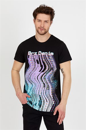 BRZ Collection Baskılı Erkek T-shirt