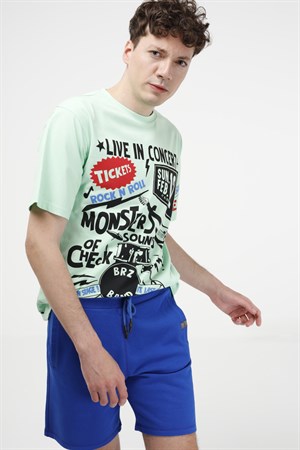 BRZ Collection Cepli Erkek Şort