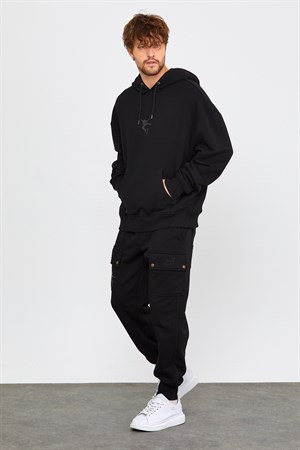 BRZ Collection Erkek Kapüşonlu Sweatshirt (Hoodie)