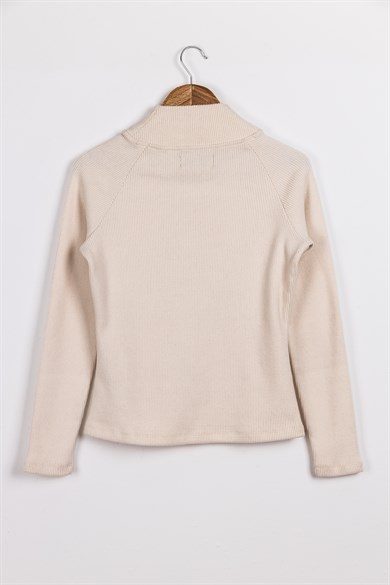 BRZ Collection Kadın Balıkçı Yaka Kazak