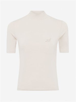 BRZ Collection Kadın Balıkçı Yaka T-Shirt