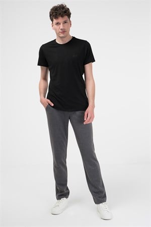 BRZ Collection Metal Düğmeli İnterlok Erkek Pantolon