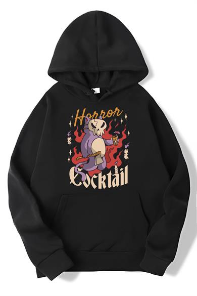BRZ Collection Oversize Halloween Coctail Hoodie