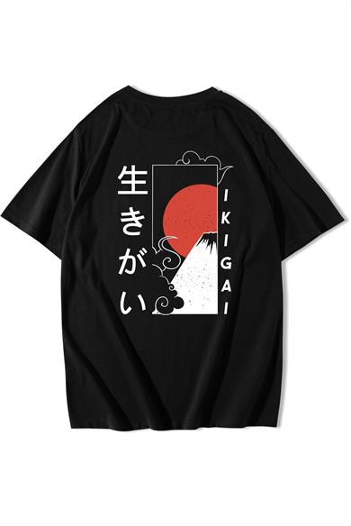 BRZ Collection Oversize Japanese Ikigai T-shirt