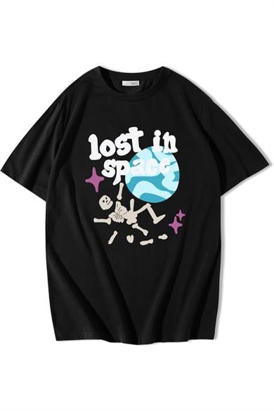 BRZ Collection Oversize Travis Scott Lost in Space T-shirt