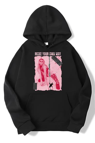 BRZ Collection Oversize Make Your Own Way Hoodie
