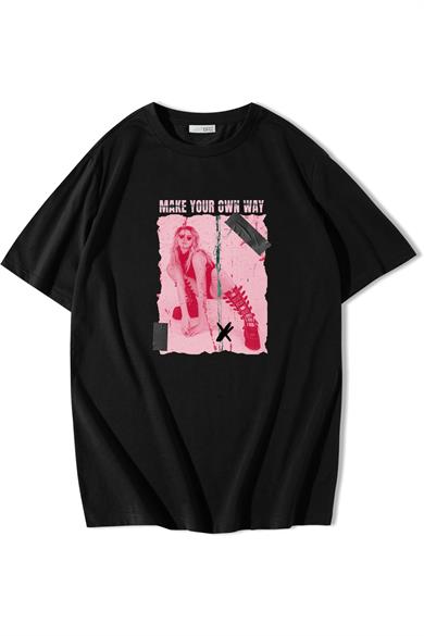 BRZ Collection Oversize Make Your Own Way T-shirt