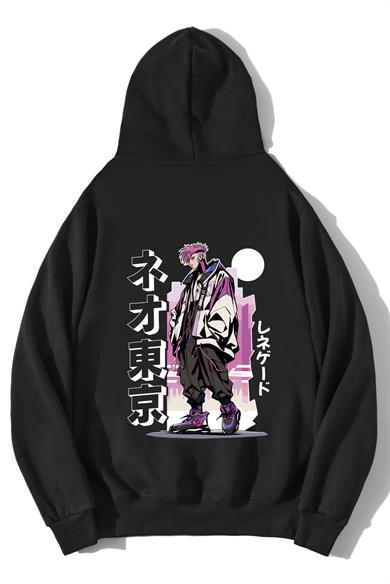 BRZ Collection Oversize Tokyo City vs Man Hoodie
