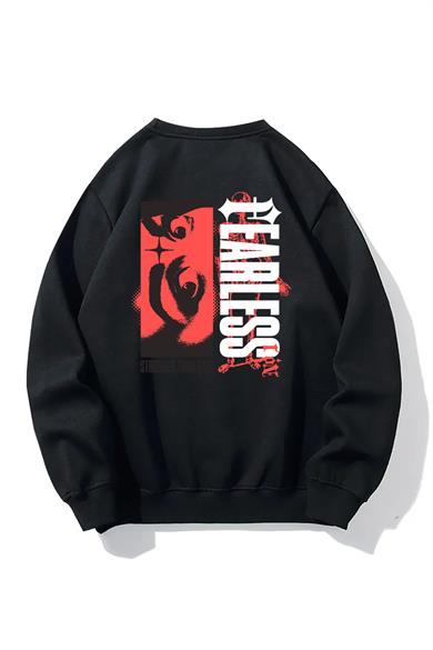 BRZ Collection Oversize Unisex Fearless Sweatshirt
