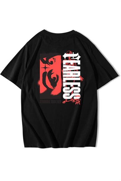 BRZ Collection Oversize Unisex Fearless T-shirt