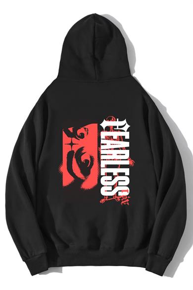 BRZ Collection Oversize Unisex Fearless Hoodie