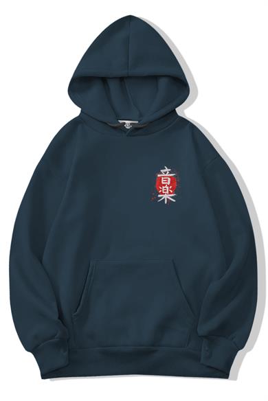 BRZ Collection Oversize Unisex Kanji Hoodie