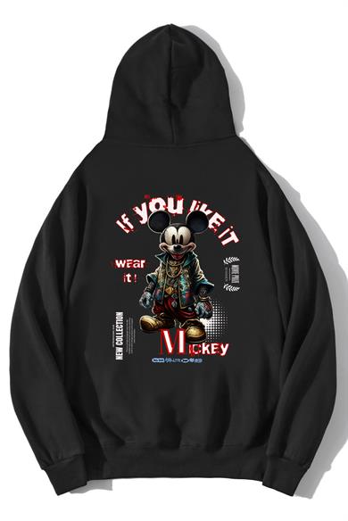 BRZ Collection Oversize Unisex Mickey Mouse If You Like It Hoodie