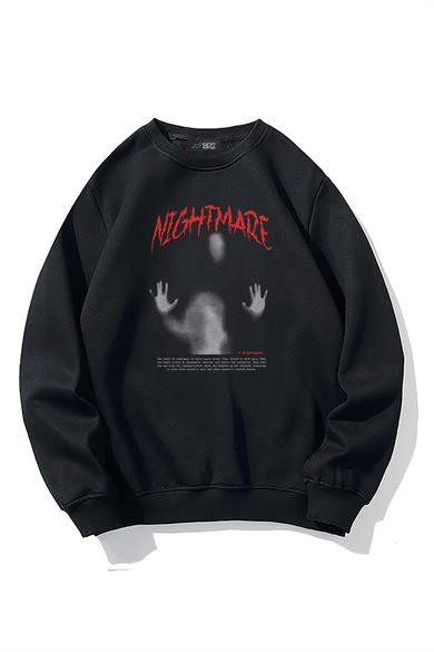 BRZ Collection Oversize Unisex Nightmare Sweatshirt