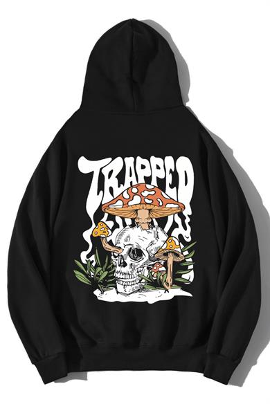 BRZ Collection Oversize Unisex Trapped Hoodie
