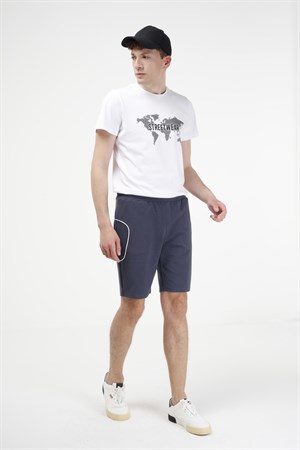 BRZ Collection Şeritli Erkek Şort