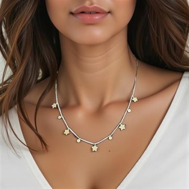 BRZ Collection Star Charm 2-in-1 Bileklik & Kolye – Yıldız Enerjili Takı | Manifest Jewelry