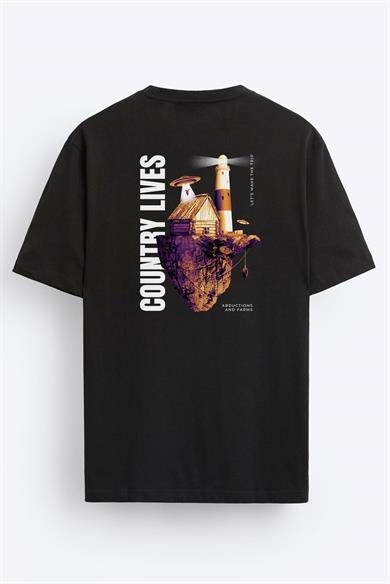BRZ Collection Unisex Country Lives Regular Fit T-shirt