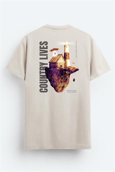 BRZ Collection Unisex Country Lives Regular Fit T-shirt