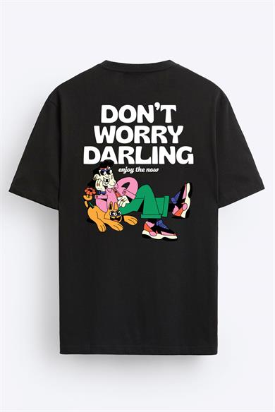 BRZ Collection Unisex Dont Worry Regular Fit T-shirt