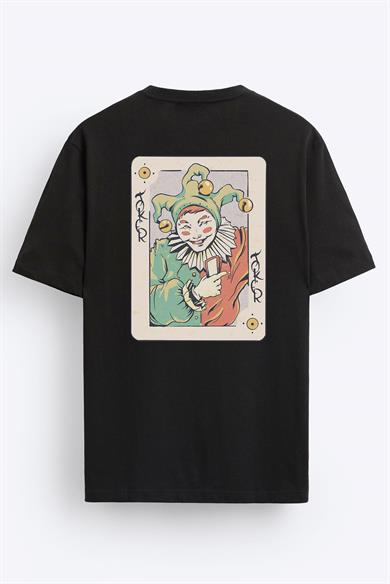 BRZ Collection Unisex Joker Illustration Regular Fit T-shirt