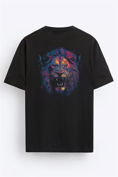 BRZ Collection Unisex Lion Color Aslan Regular Fit T-shirt