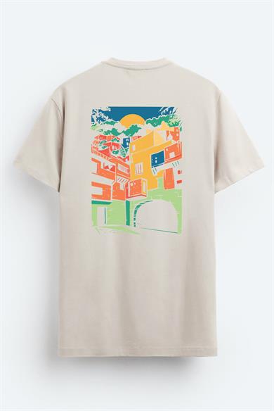 BRZ Collection Unisex Mexican City Regular Fit T-shirt 
