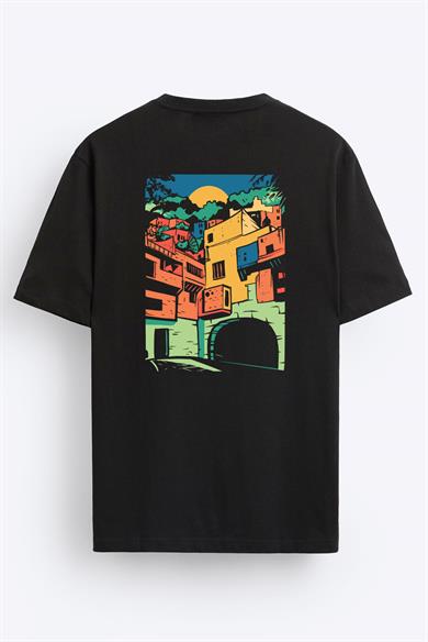 BRZ Collection Unisex Mexican City Regular Fit T-shirt 