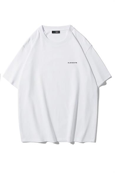 BRZ Collection Unisex Oversize 911 GT3 RS T-shirt Beyaz