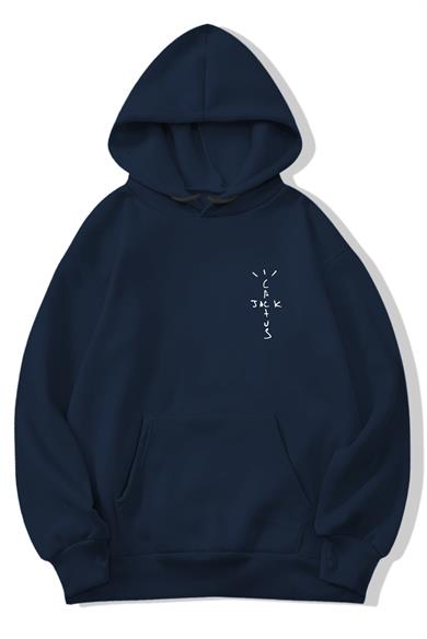 BRZ Collection Unisex Oversize Arka Baskılı Look Mom I Can Fly Hoodie