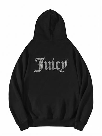 BRZ Collection Unisex Oversize (ARKA TAŞ BASKILI) Juicy Hoodie