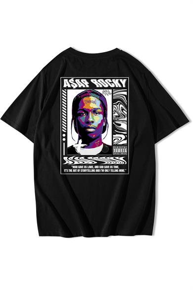 BRZ Collection Unisex Oversize Asap Rocky T-shirt